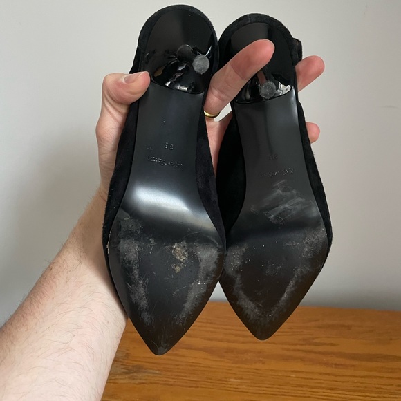 & Other Stories Curved Ankle Strap Pumps Size EU 36 - Picture 4 of 7